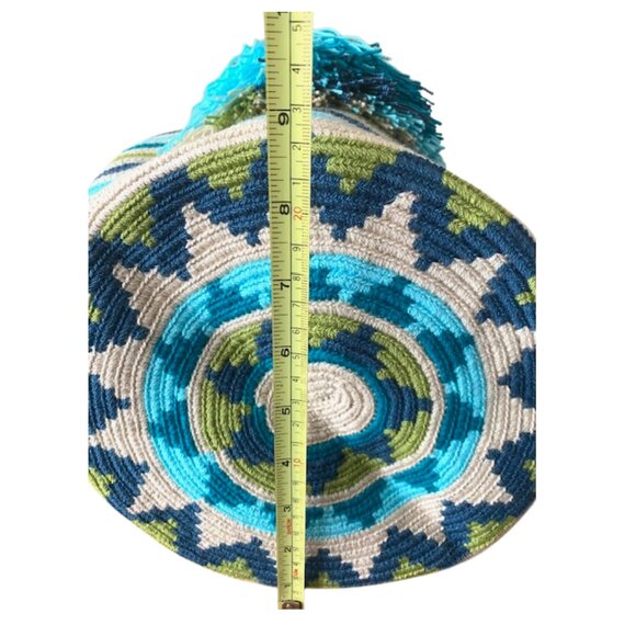 Original Colombian Wayuu Mochila Bucket Bag - Picture 5 of 5
